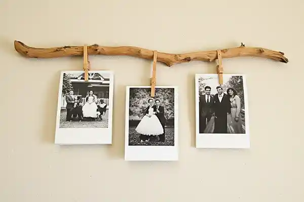 Cadre Photo DIY en Bois Flotté pour une Déco Unique.